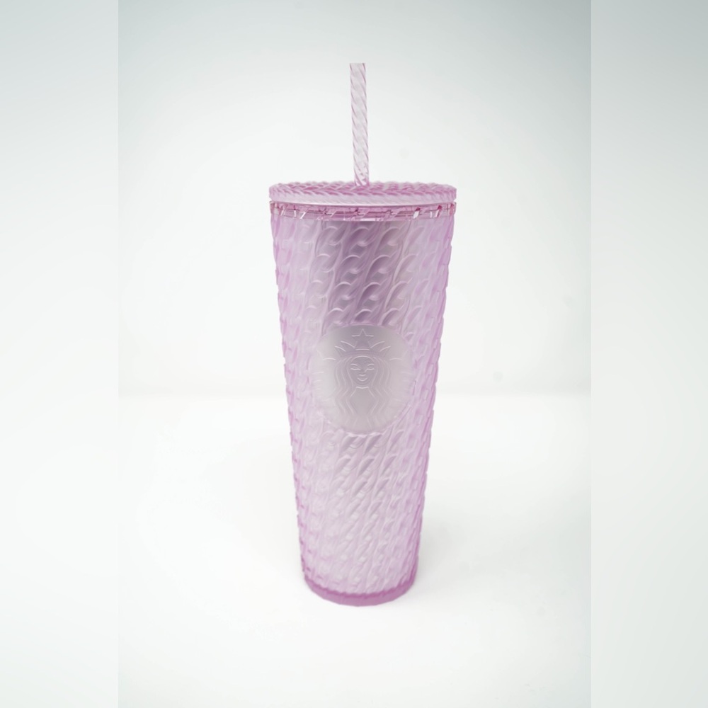2024 Pink Link soft touch Starbucks tumbler